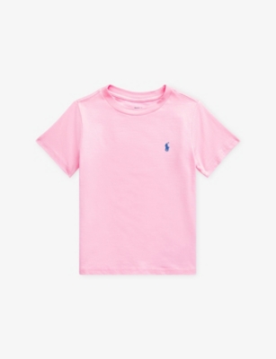 POLO RALPH LAUREN: Boys' Logo-Embroidered Cotton T-Shirt