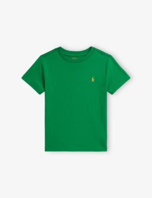 POLO RALPH LAUREN: Boys' Logo-Embroidered Cotton T-Shirt
