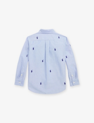 POLO RALPH LAUREN: Polo Pony Cotton Oxford Shirt 5-7 Years