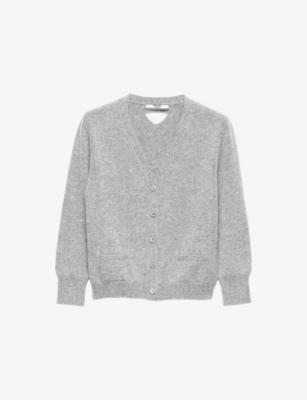 PRADA: V-Neck Slim-Fit Cashmere Cardigan