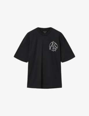 ALLSAINTS: Anatomica Oversized Cotton-Jersey T-Shirt
