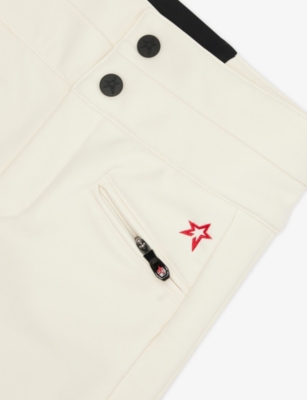 Perfect Moment Aurora Flared-leg Stretch-woven Ski Trousers 6-14 In White