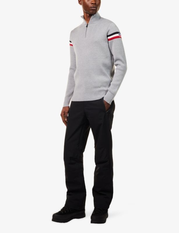 Wengen High-Neck Wool Jumper