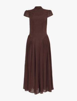 REFORMATION - Maven Woven Midi Dress | Selfridges.com