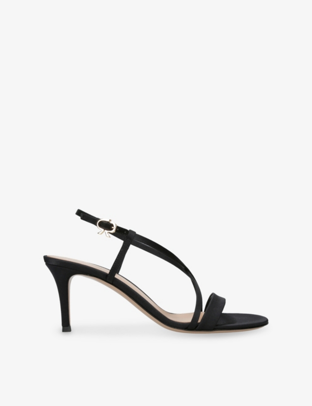 Larisse 70 Satin Heeled Sandals