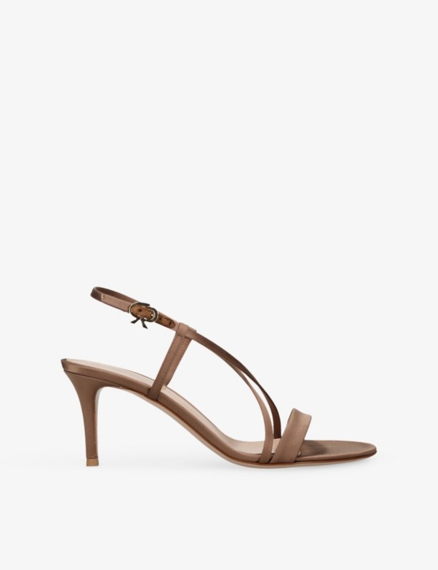 Larisse 70 Satin Heeled Sandals