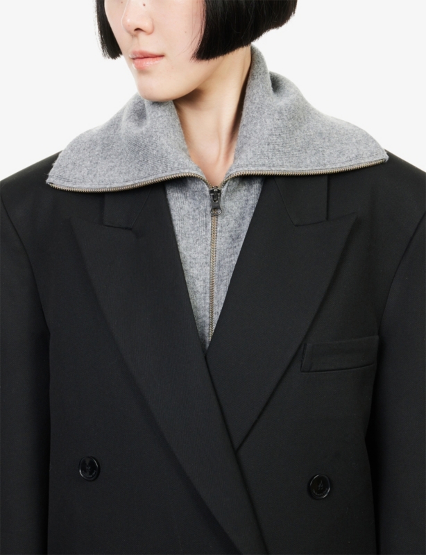 Beach Dickey Wool And Cashmere Collar