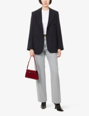 VERONICA BEARD: Bankes Dickey Notch-Lapels Woven Jacket
