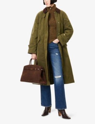 VERONICA BEARD: Dietz Padded Cotton-Blend Jacket