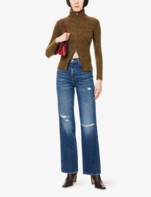 VERONICA BEARD: Dylan Straight-Leg Denim Jeans