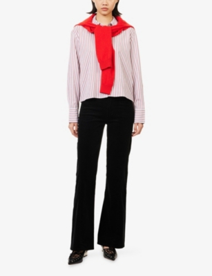 7 FOR ALL MANKIND: Twist Dojo Tailorless Corduroy Cotton and Modal-Blend Jeans