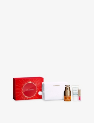 Clarins Double Serum Eye Collection Gift Set In Multi