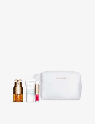 Clarins Double Serum Eye Collection Gift Set In Multi