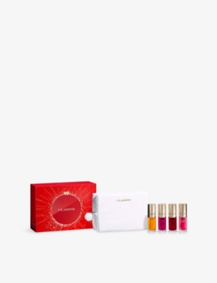 Clarins Radiant Lips Collection Gift Set In White