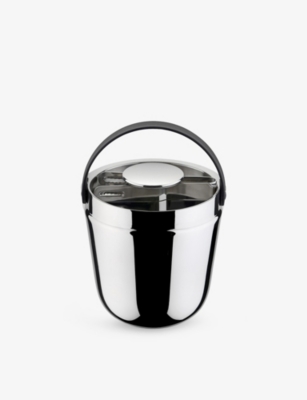 Alessi The Tending Stainless-steel And Resin Box Ice Bucket 16cm In Multi