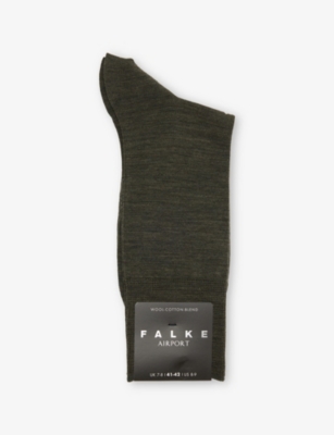 FALKE: Falke Airport Crew-Length Stretch-Cotton