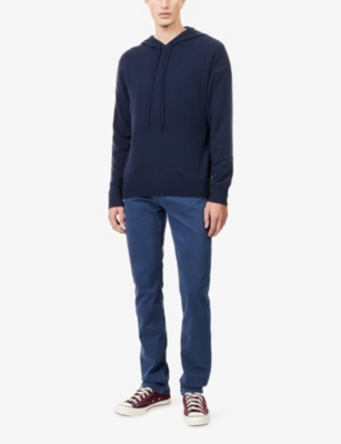 7 FOR ALL MANKIND: Regular-Fit Knitted Cashmere Hoody