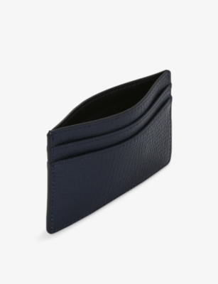 SMYTHSON: Flat Leather Card Holder