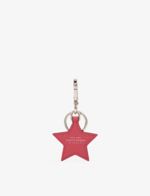 SMYTHSON: Panama Star Leather Keyring