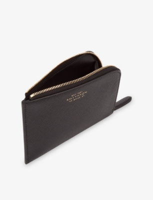 SMYTHSON: Panama Leather Slim Pouch