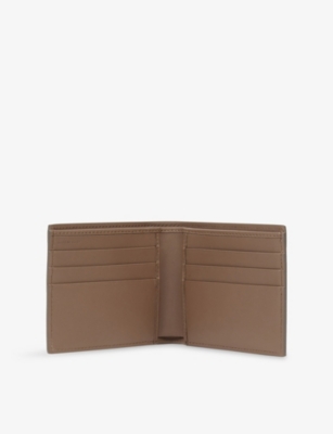 SMYTHSON: Panama 6-Card Slot Leather Wallet