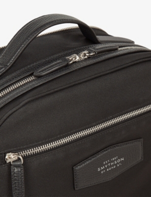 SMYTHSON: Brand-Patch Norton-Canvas Backpack