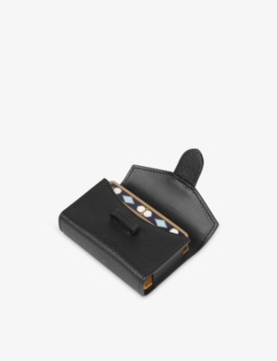 SMYTHSON: Single Play Leather Playing Card Case