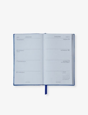 SMYTHSON: Mara 2026 Panama Weekly Leather Diary