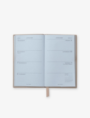SMYTHSON: Panama 2026 Weekly With Pocket Leather Diary