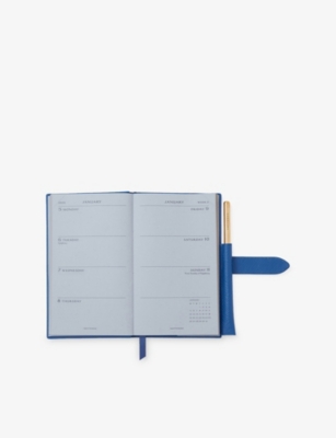 SMYTHSON: Panama 2026 Weekly With Pencil Leather Diary
