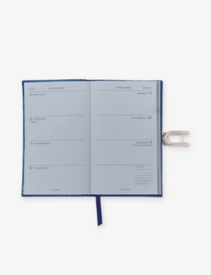 SMYTHSON: Mara 2026 Panama Weekly With Slide Leather Diary