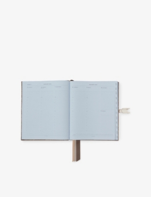 SMYTHSON: Portobello Week-to-View Leather 2026 Diary