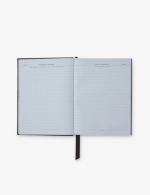 SMYTHSON: Soho Leather 2026 Daily Diary