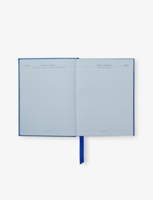 SMYTHSON: Soho Leather 2026 Daily Diary