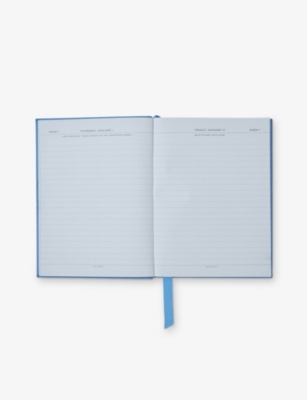 SMYTHSON: Soho Leather 2026 Daily Diary