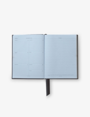 SMYTHSON: Soho Leather 2026 Weekly Diary