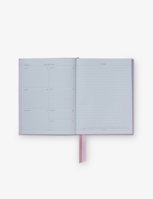 SMYTHSON: Soho Leather 2026 Weekly Diary