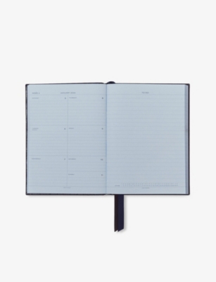 SMYTHSON: Soho Leather 2026 Weekly Diary