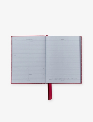 SMYTHSON: Soho Leather 2026 Weekly Diary