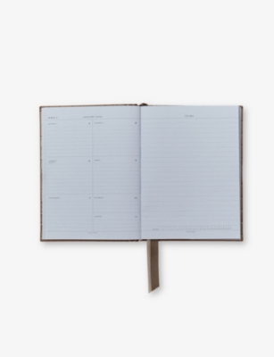 SMYTHSON: Soho Week-to-View Leather 2026 Diary