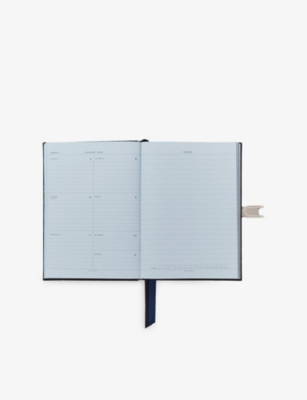 SMYTHSON: Soho Week-to-View Leather 2026 Diary