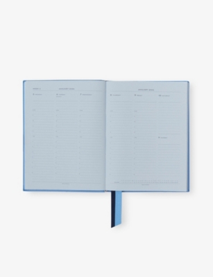 SMYTHSON: Soho Leather 2026 Weekly Diary