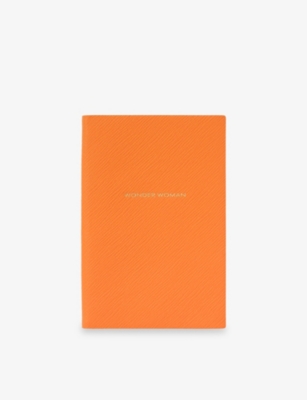 SMYTHSON: Panama Wonder Woman Chelsea Leather Notebook