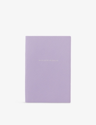 SMYTHSON: Panama Wonder Woman Chelsea Leather Notebook