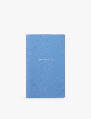 SMYTHSON: Panama Bon Voyage Leather Notebook