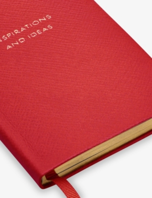 SMYTHSON: Panama Inspirations and Ideas Leather Notebook