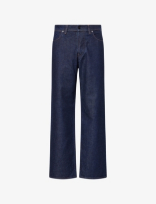 STONE ISLAND: Straight-Leg Loose-Fit Denim Jeans