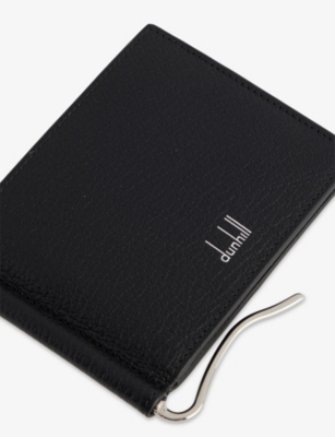 DUNHILL 듀크 파인 가죽 6cc 머니 클립 지갑