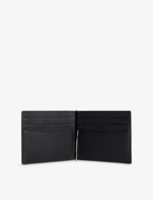 DUNHILL 듀크 파인 가죽 6cc 머니 클립 지갑