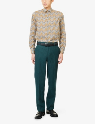 PAUL SMITH: Liberty Floral-Print Cotton Shirt